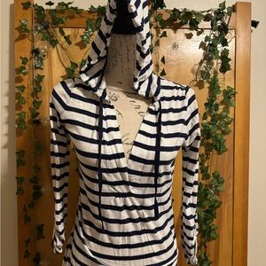 Pullover striped shirt